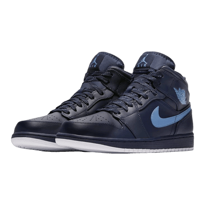 Nike Air Jordan 1 Mid Retro Obsidian University Blue Side