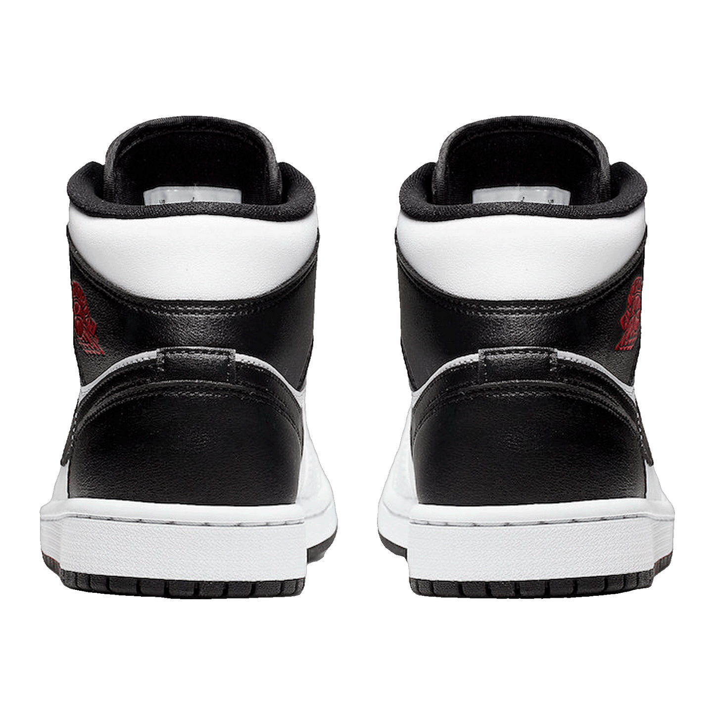 Nike Air Jordan 1 Mid Reverse Black Toe (W) Back