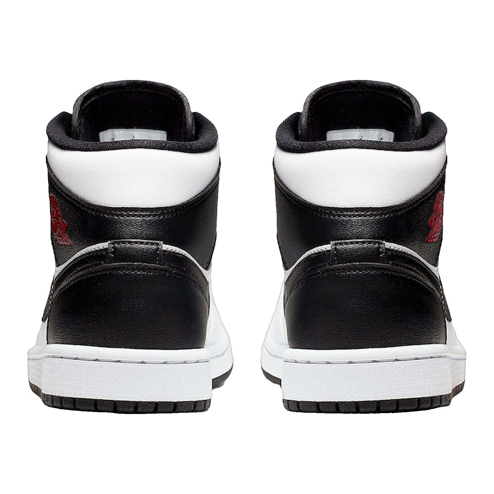 Nike Air Jordan 1 Mid Reverse Black Toe (W) Back
