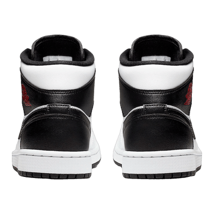 Nike Air Jordan 1 Mid Reverse Black Toe (W) Back