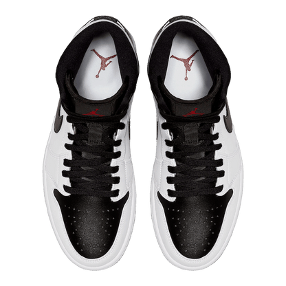 Nike Air Jordan 1 Mid Reverse Black Toe (W) Oben