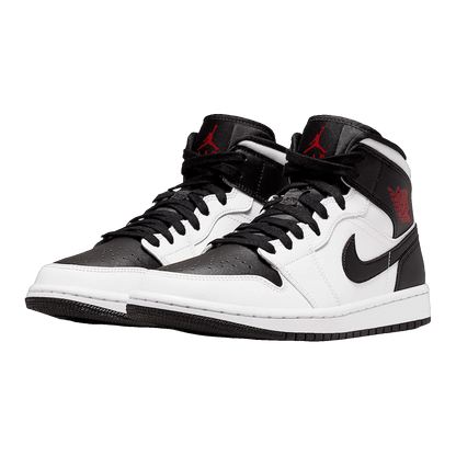 Nike Air Jordan 1 Mid Reverse Black Toe (W) Side