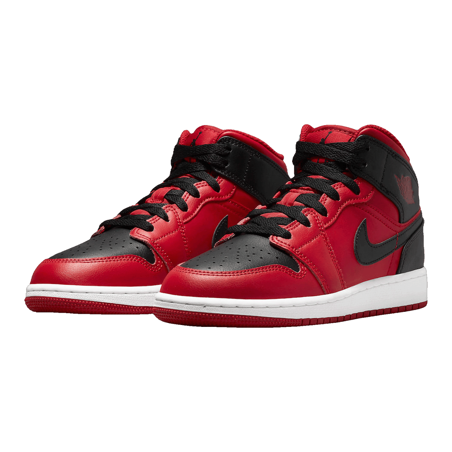 Nike Air Jordan 1 Mid Reverse Bred (2021) (GS) Side