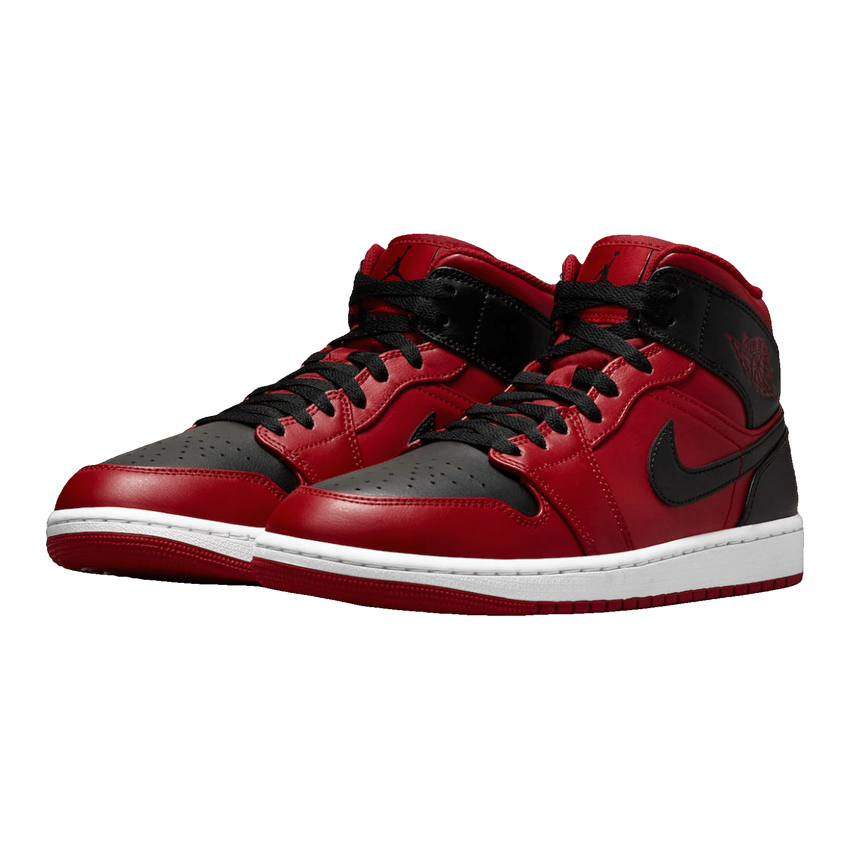 Nike Air Jordan 1 Mid Reverse Bred (2021) Side