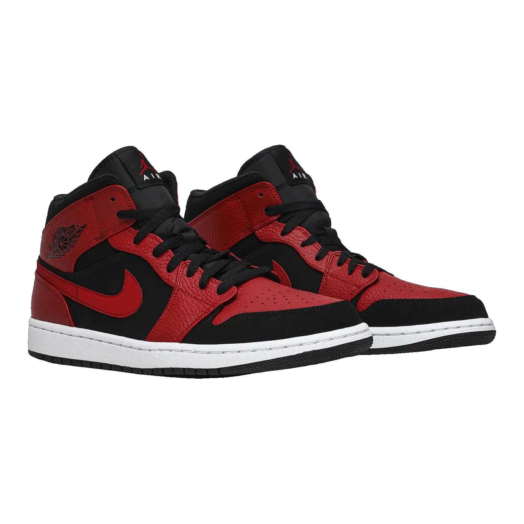 Nike Air Jordan 1 Mid Reverse Bred Side