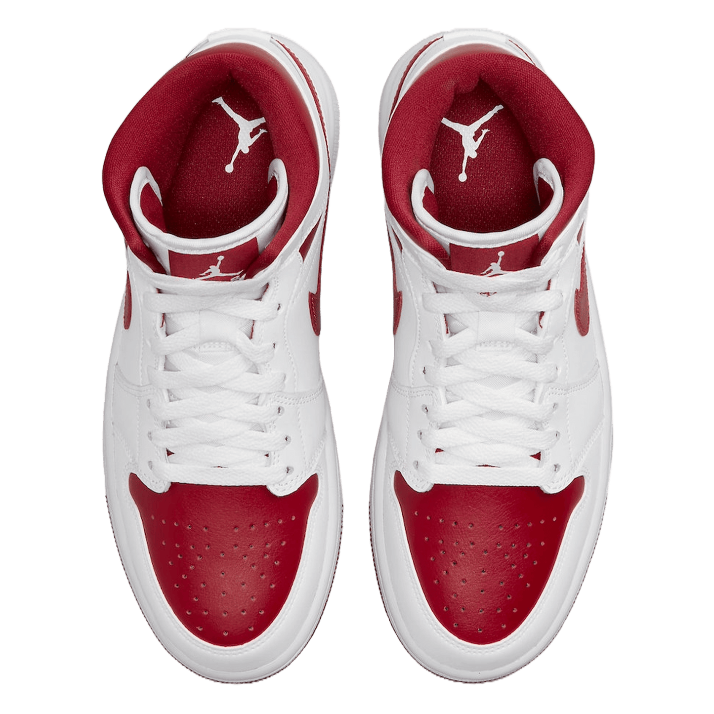Nike Air Jordan 1 Mid Reverse Chicago (W) Oben
