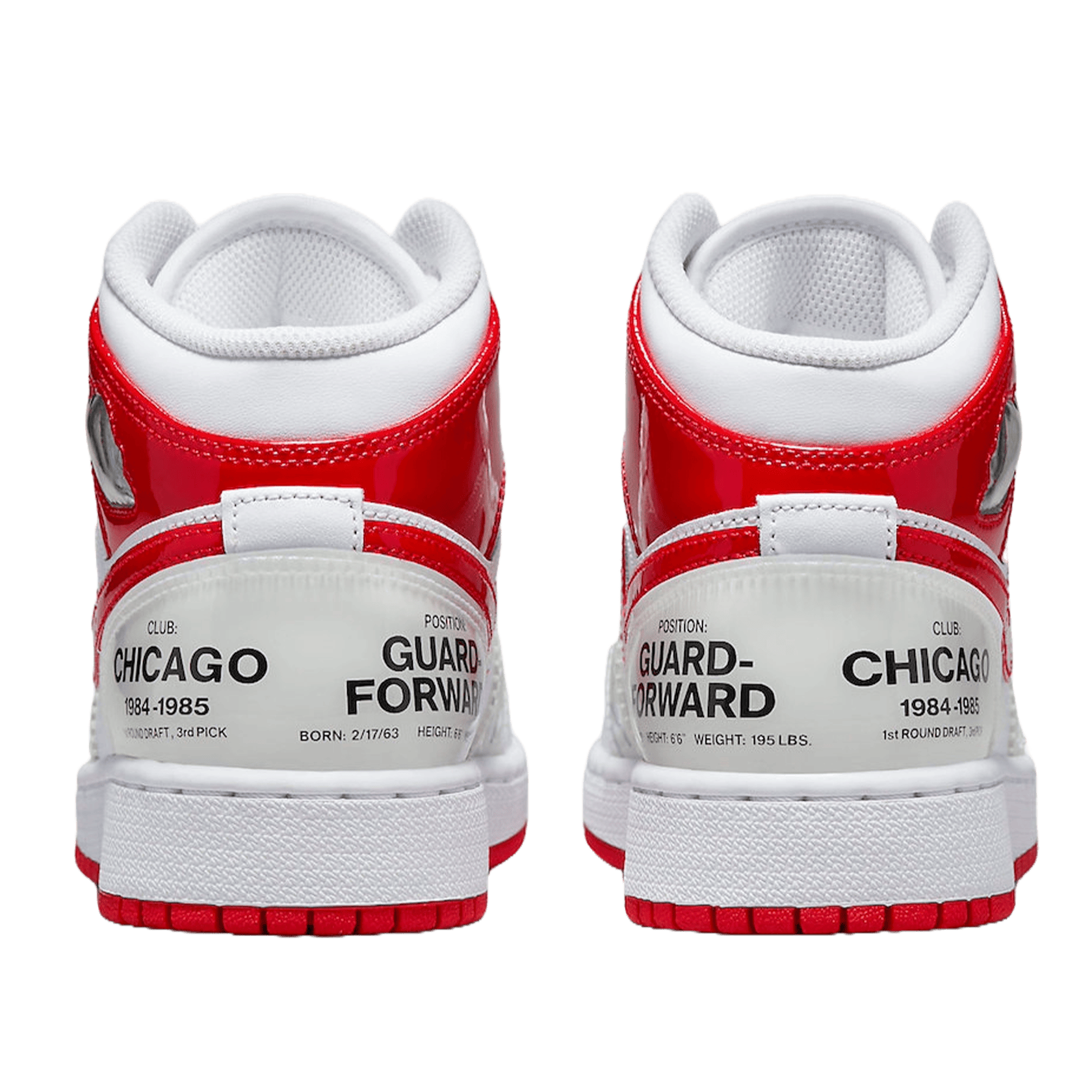 Nike Air Jordan 1 Mid Rookie Season (GS) Back