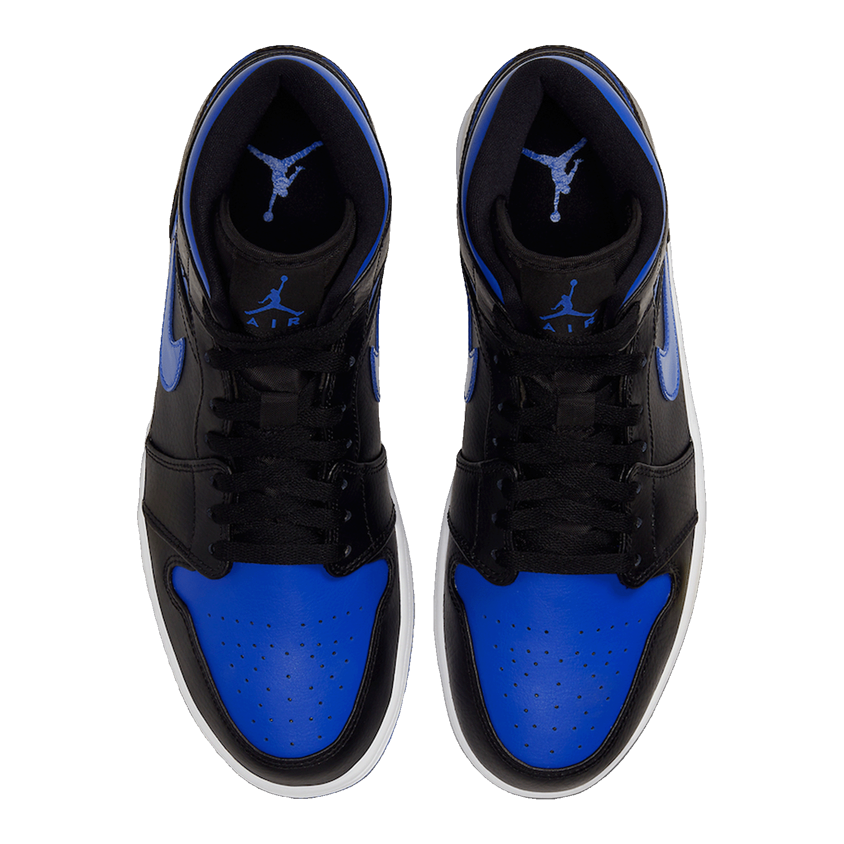 Nike Air Jordan 1 Mid Royal (2020) (GS) Oben
