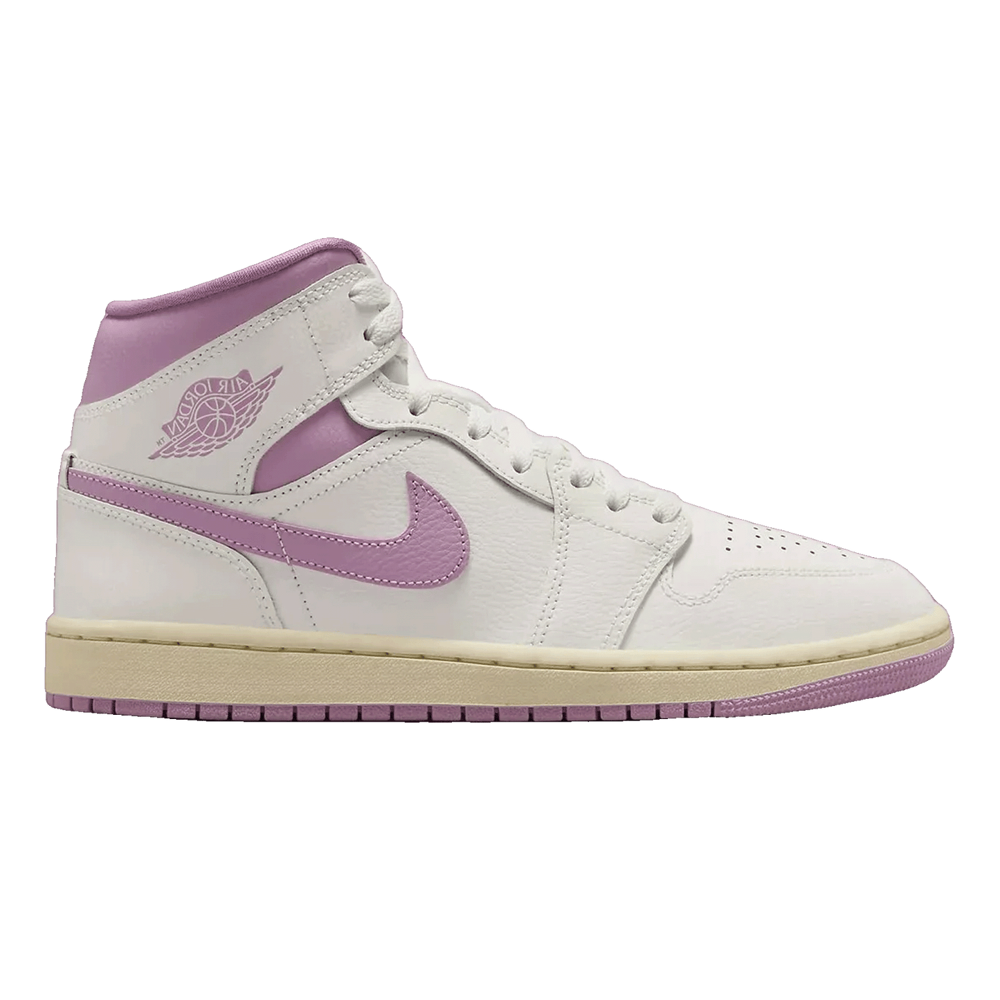 Nike Air Jordan 1 Mid Sail Pink Coconut Milk (W)
