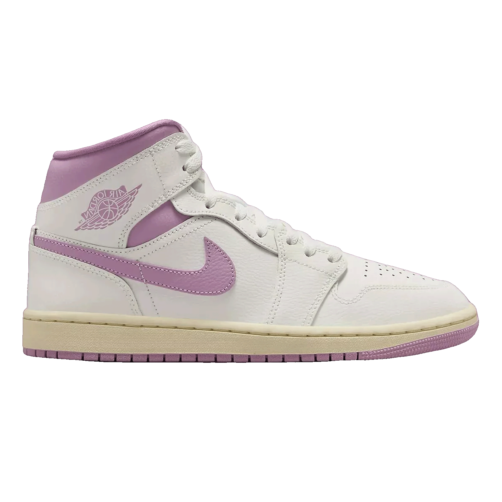 Nike Air Jordan 1 Mid Sail Pink Coconut Milk (W)