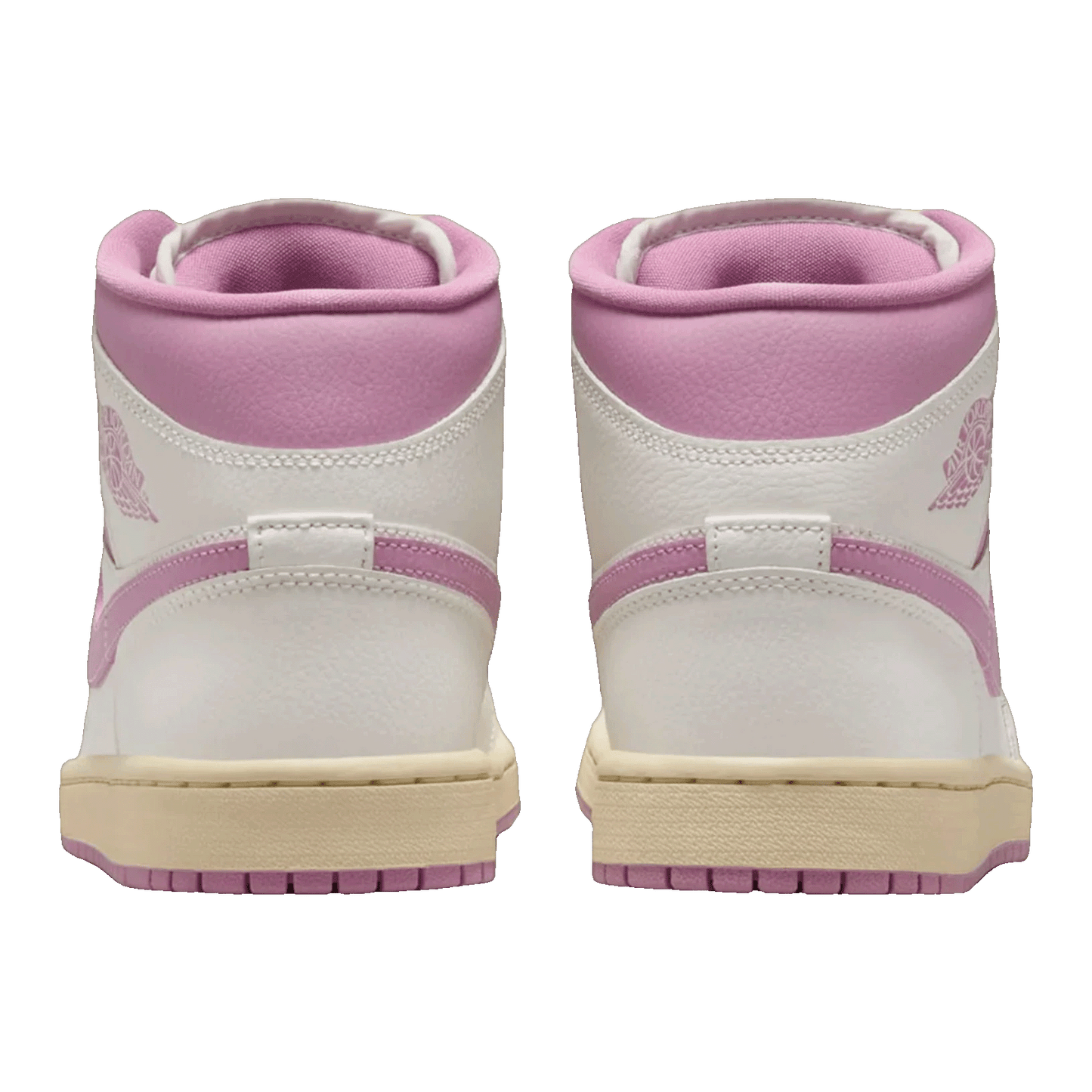 Nike Air Jordan 1 Mid Sail Pink Coconut Milk (W) Back