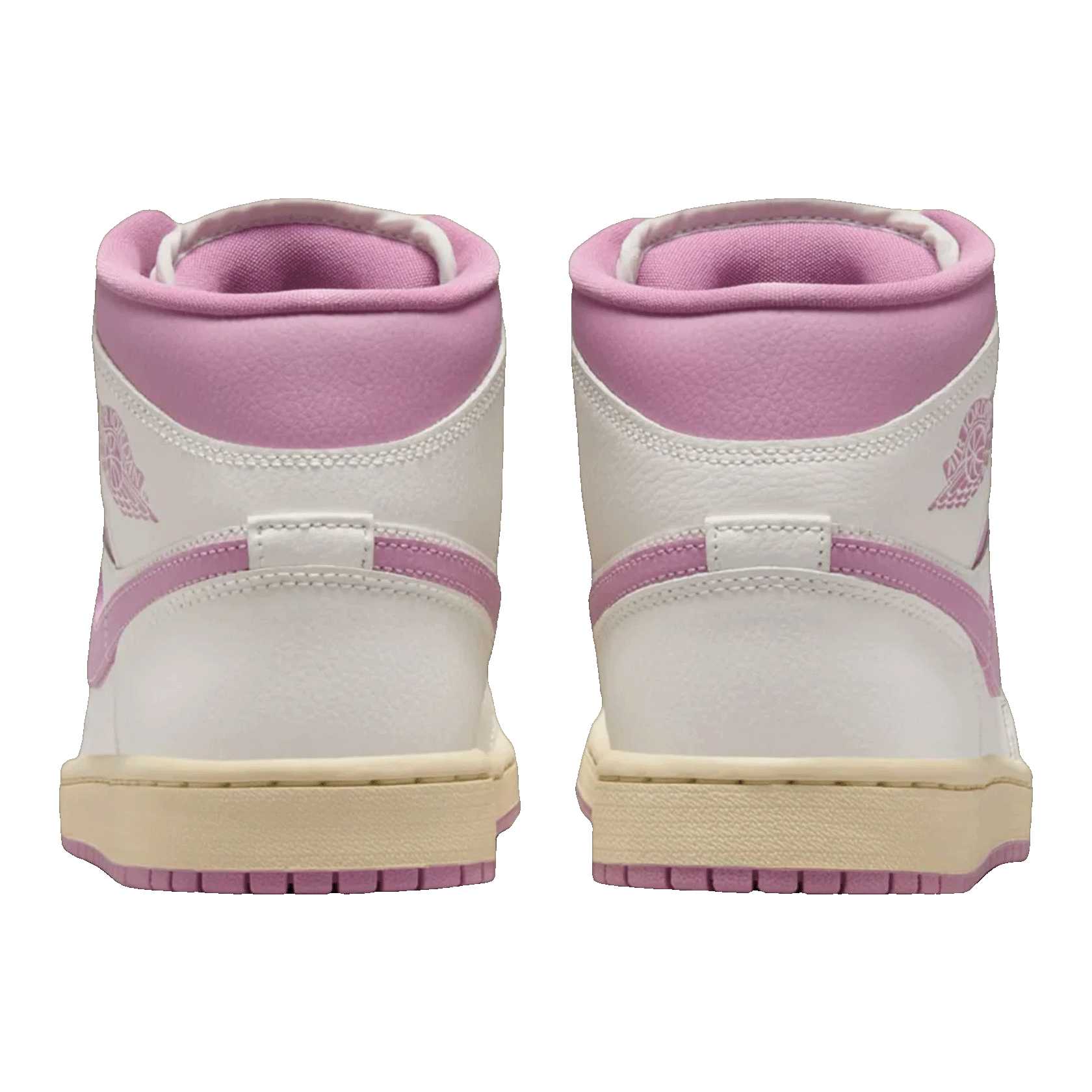 Nike Air Jordan 1 Mid Sail Pink Coconut Milk (W) Back