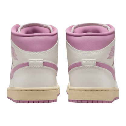Nike Air Jordan 1 Mid Sail Pink Coconut Milk (W) Back