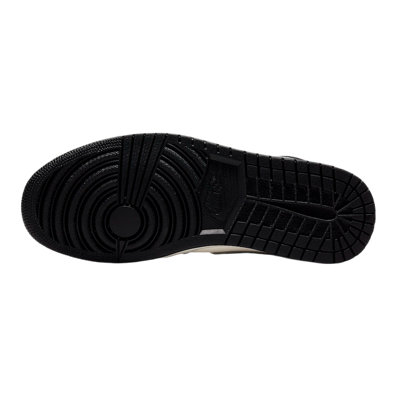 Nike Air Jordan 1 Mid Satin Grey Toe Sohle