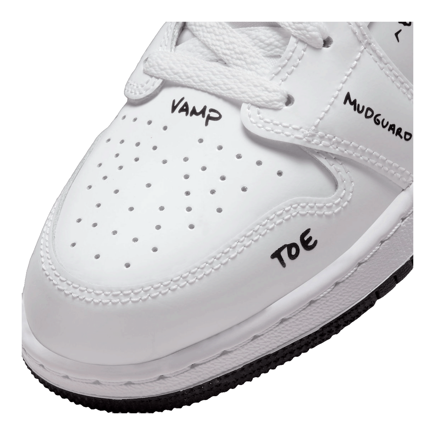 Nike Air Jordan 1 Mid Schematic (GS) Detail