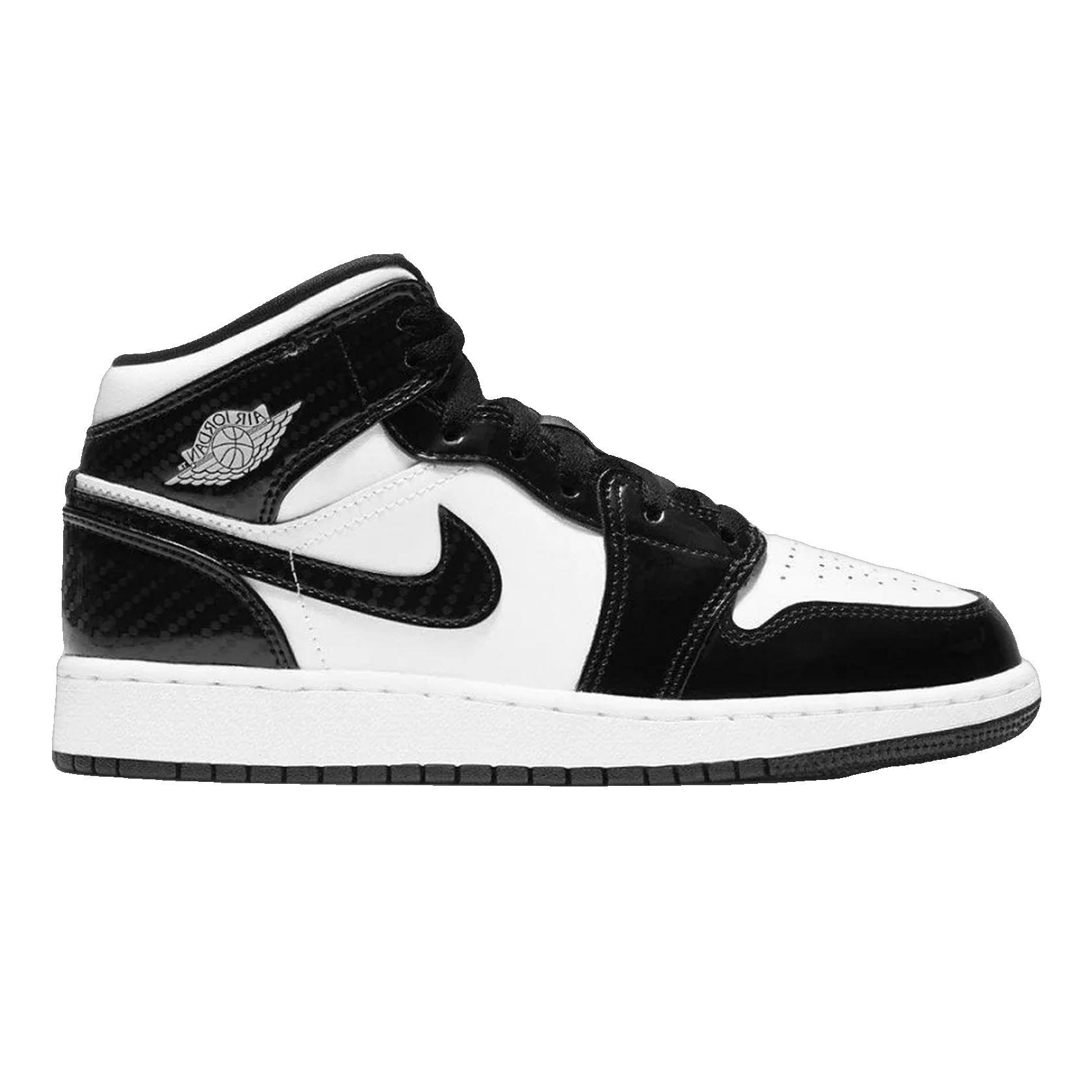 Nike Air Jordan 1 Mid SE All-Star Carbon Fiber (2021) (GS)