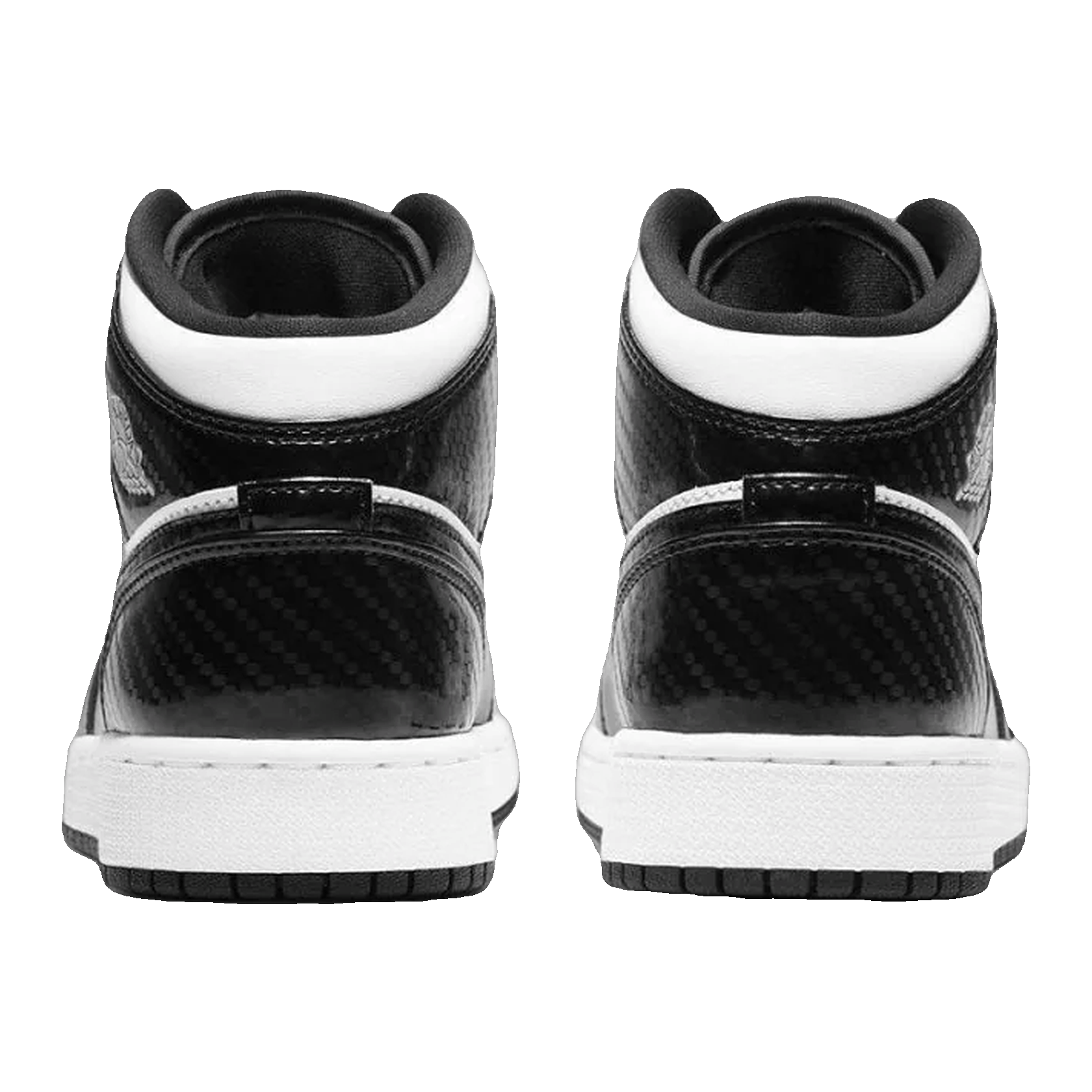 Nike Air Jordan 1 Mid SE All-Star Carbon Fiber (2021) (GS) Back