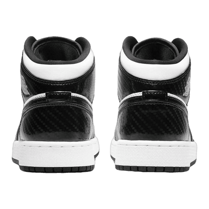 Nike Air Jordan 1 Mid SE All-Star Carbon Fiber (2021) (GS) Back
