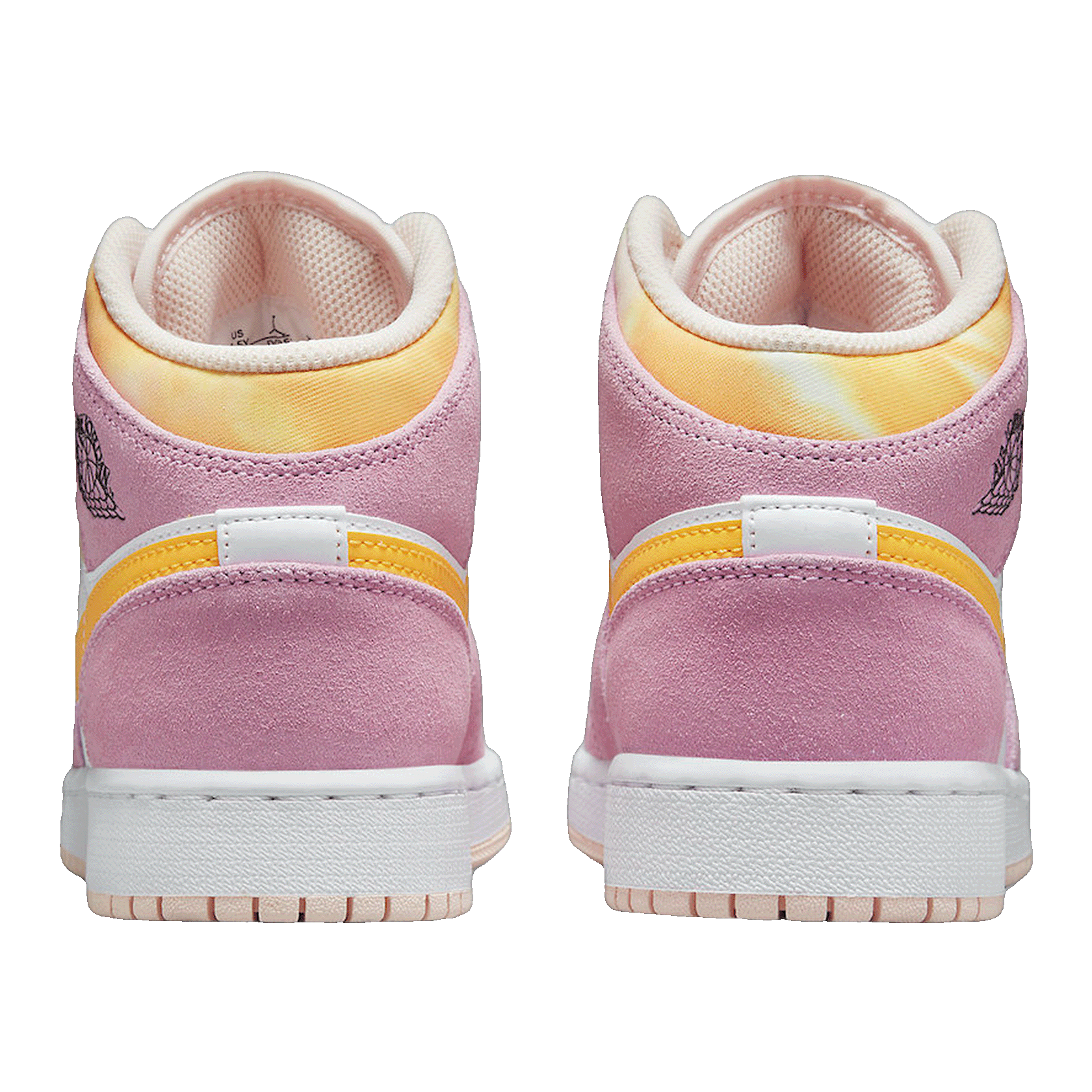 Nike Air Jordan 1 Mid SE Arctic Pink (GS) Back