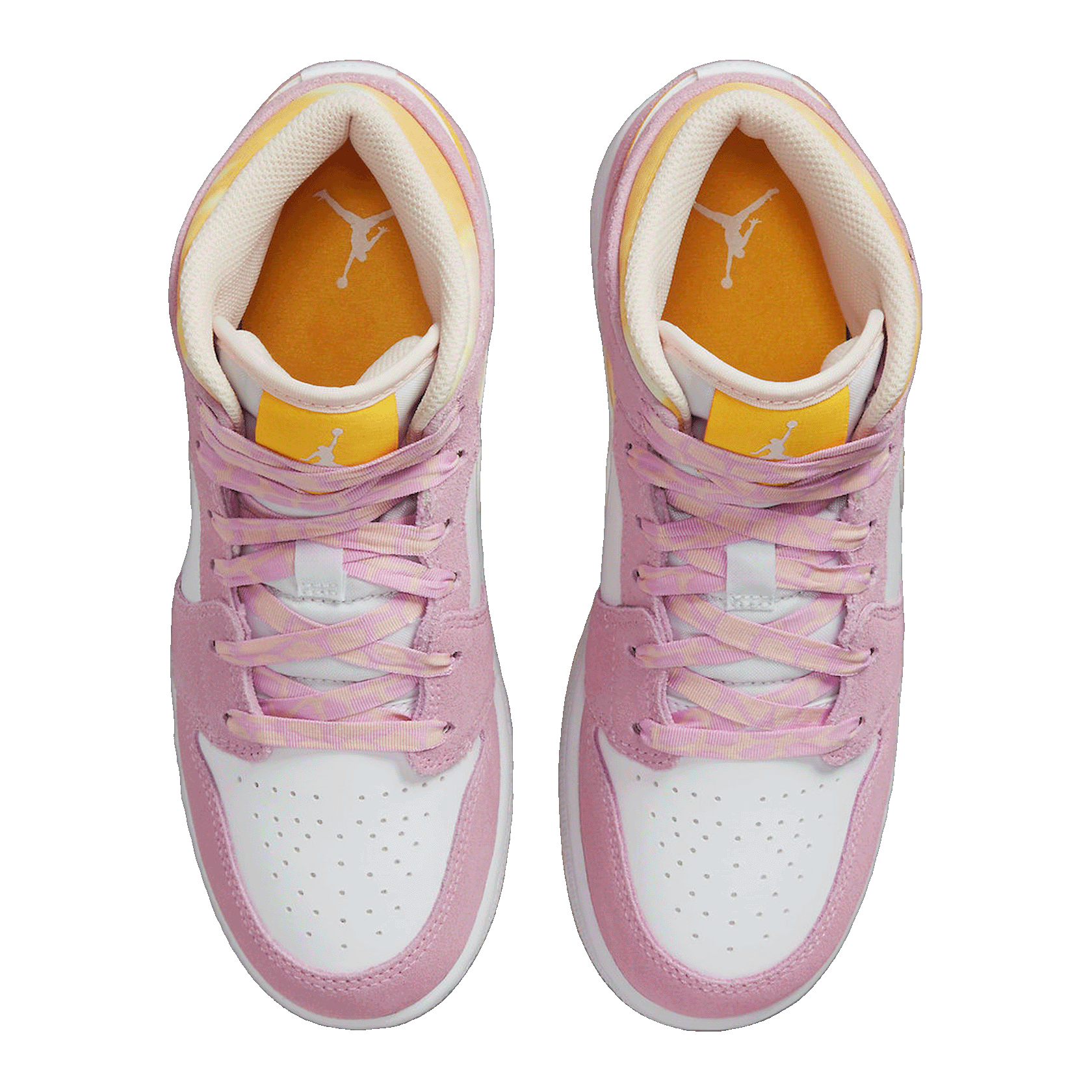 Nike Air Jordan 1 Mid SE Arctic Pink (GS) Oben