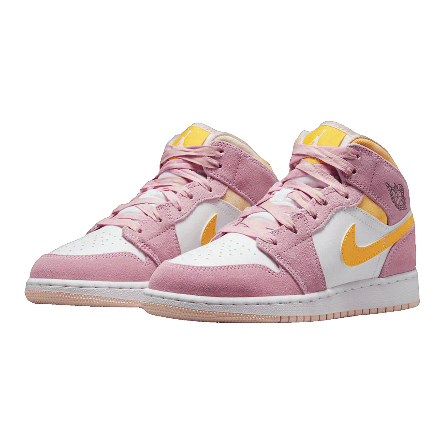 Nike Air Jordan 1 Mid SE Arctic Pink (GS) Side