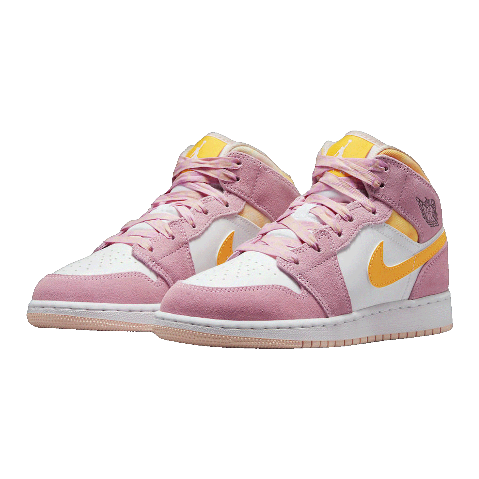 Nike Air Jordan 1 Mid SE Arctic Pink (GS) Side