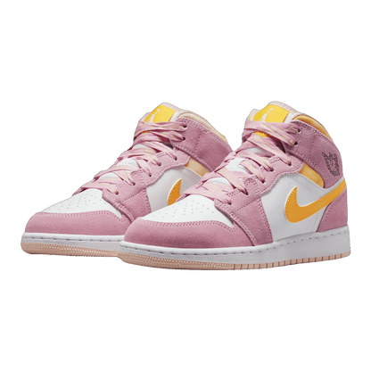 Nike Air Jordan 1 Mid SE Arctic Pink (GS) Side