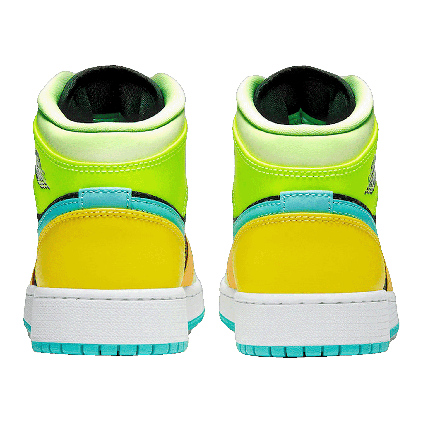 Nike Air Jordan 1 Mid SE Aurora Green (GS) Back