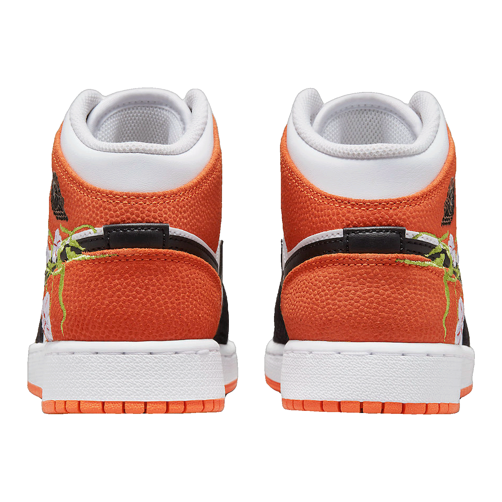 Nike Air Jordan 1 Mid SE Basketball Blossom (GS) Back