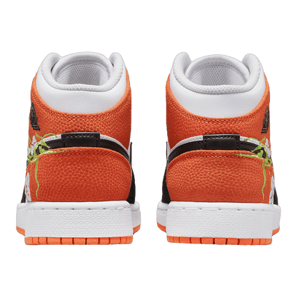 Nike Air Jordan 1 Mid SE Basketball Blossom (GS) Back