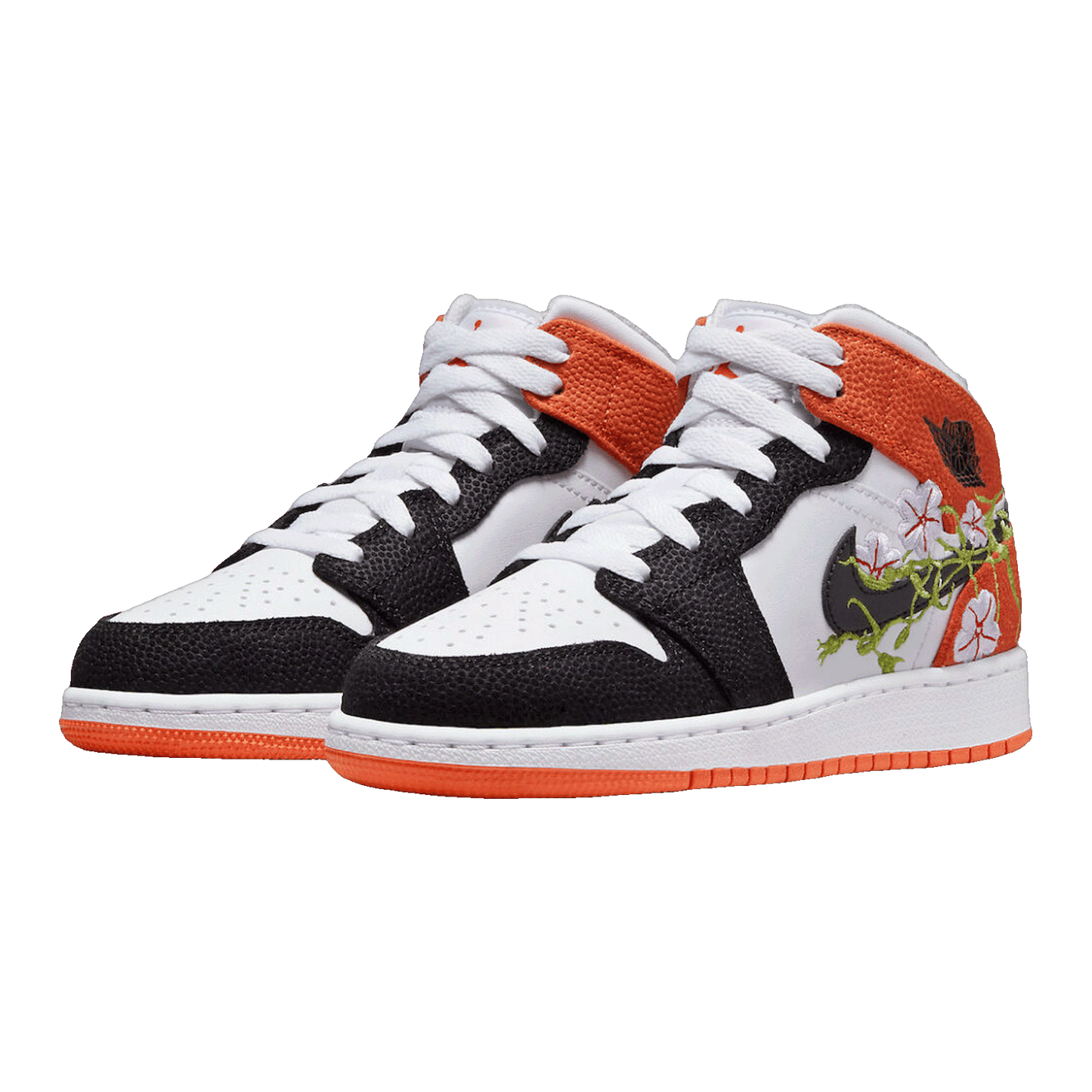 Nike Air Jordan 1 Mid SE Basketball Blossom (GS) Side