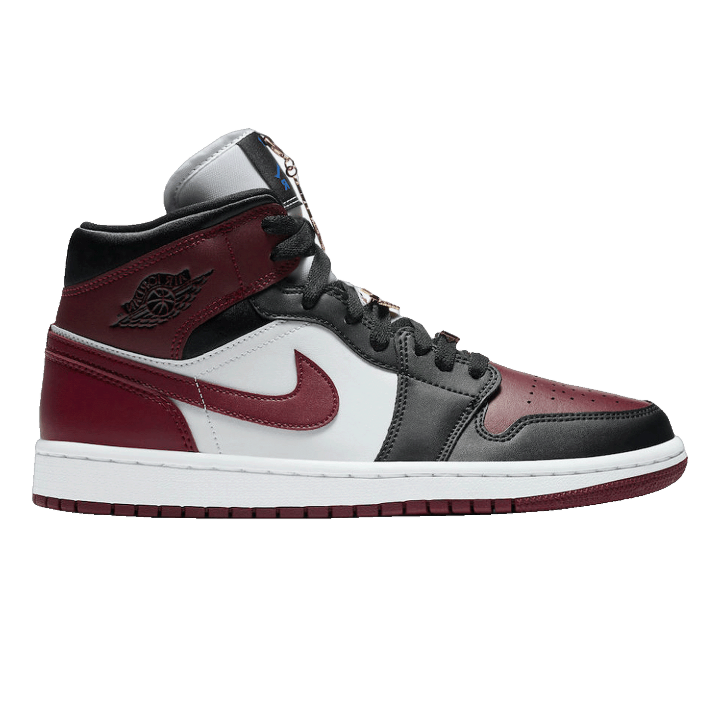 Nike Air Jordan 1 Mid SE Black Dark Beetroot (W)