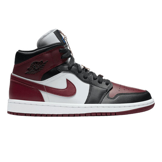 Nike Air Jordan 1 Mid SE Black Dark Beetroot (W)