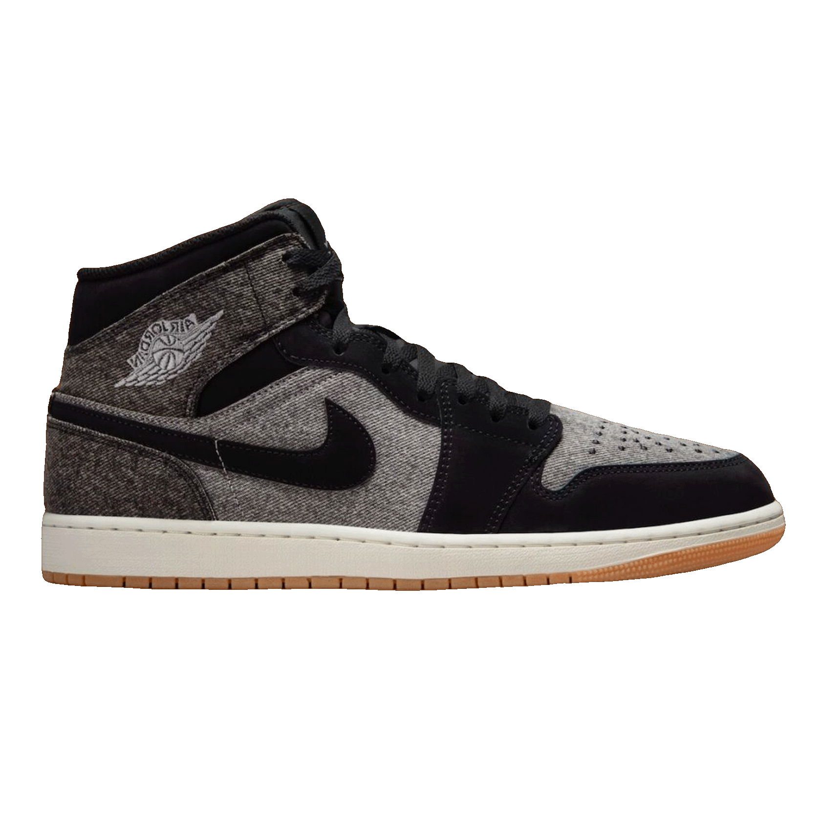 Nike Air Jordan 1 Mid SE Black Denim