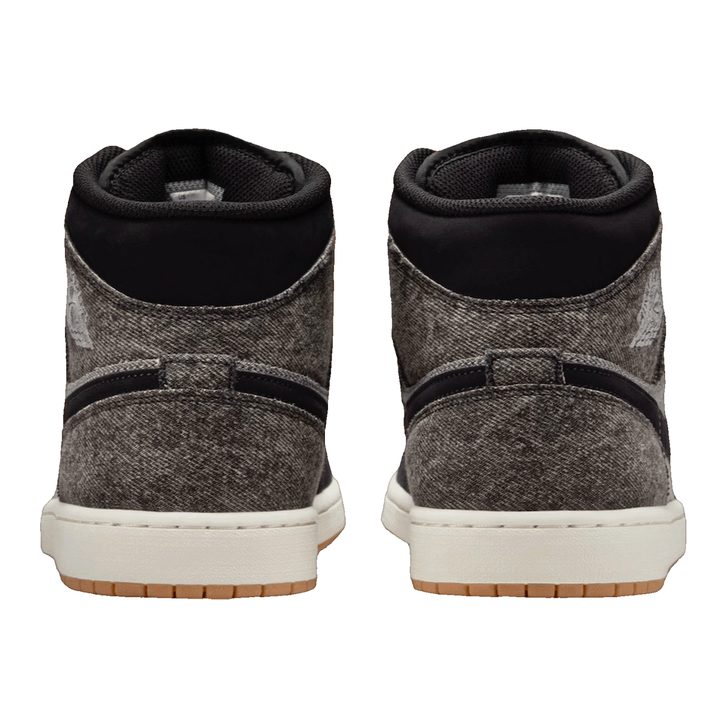 Nike Air Jordan 1 Mid SE Black Denim Back