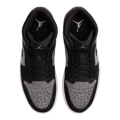 Nike Air Jordan 1 Mid SE Black Denim Oben