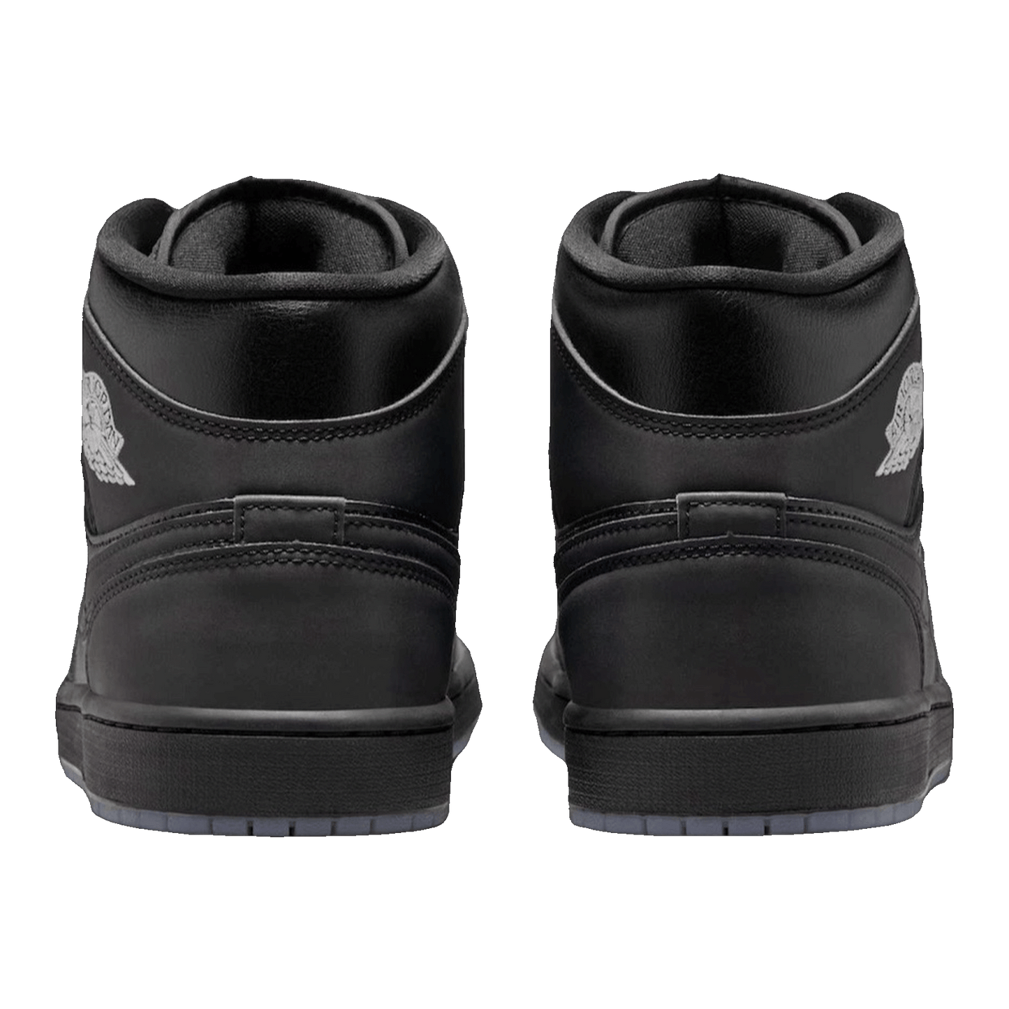 Nike Air Jordan 1 Mid SE Black Metallic Reimagined Back