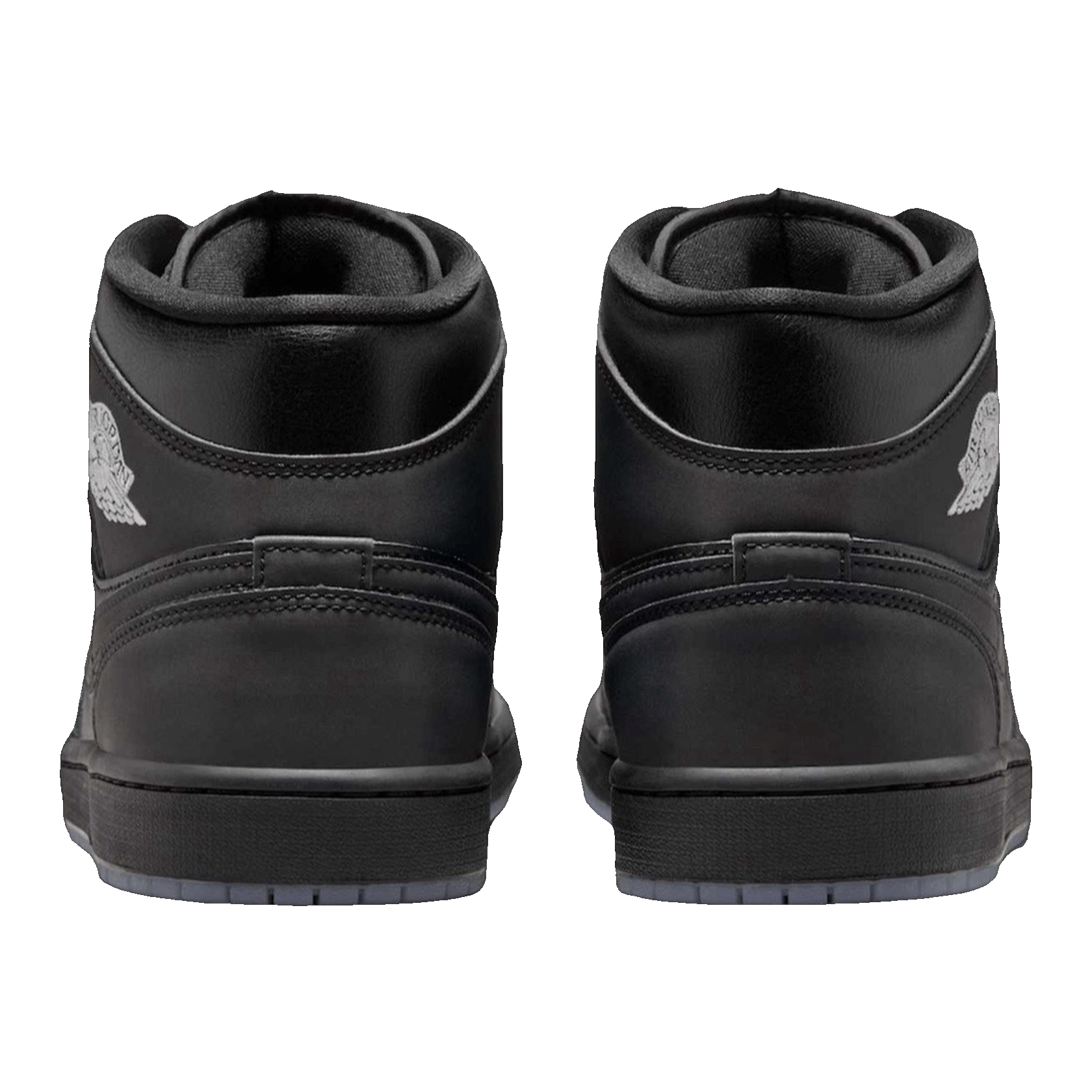 Nike Air Jordan 1 Mid SE Black Metallic Reimagined Back
