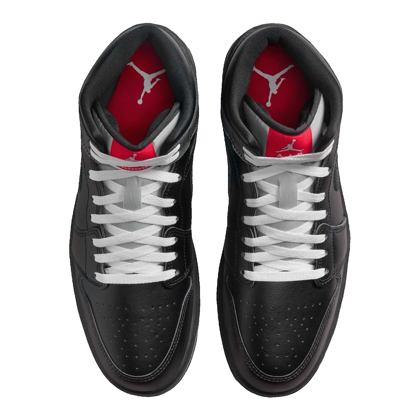 Nike Air Jordan 1 Mid SE Black Metallic Reimagined Oben