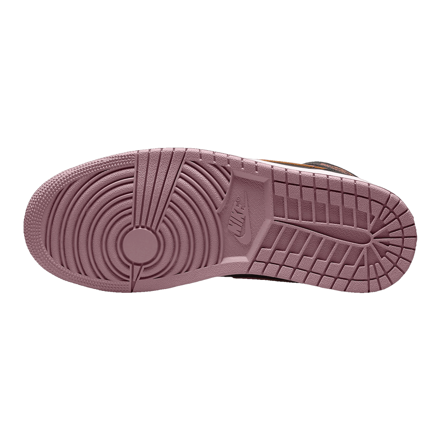 Nike Air Jordan 1 Mid SE Black Sky J Mauve Sohle