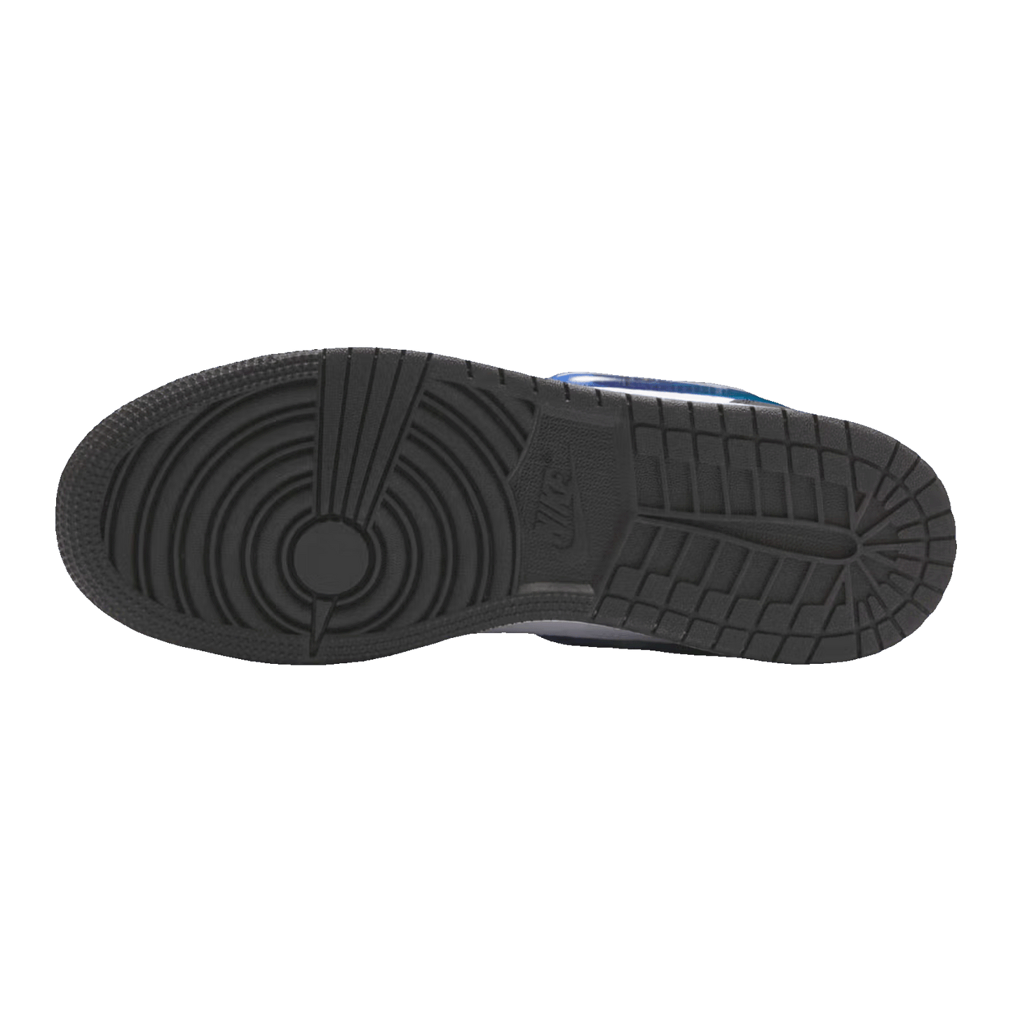 Nike Air Jordan 1 Mid SE Black White Hyper Jade (GS) Sohle