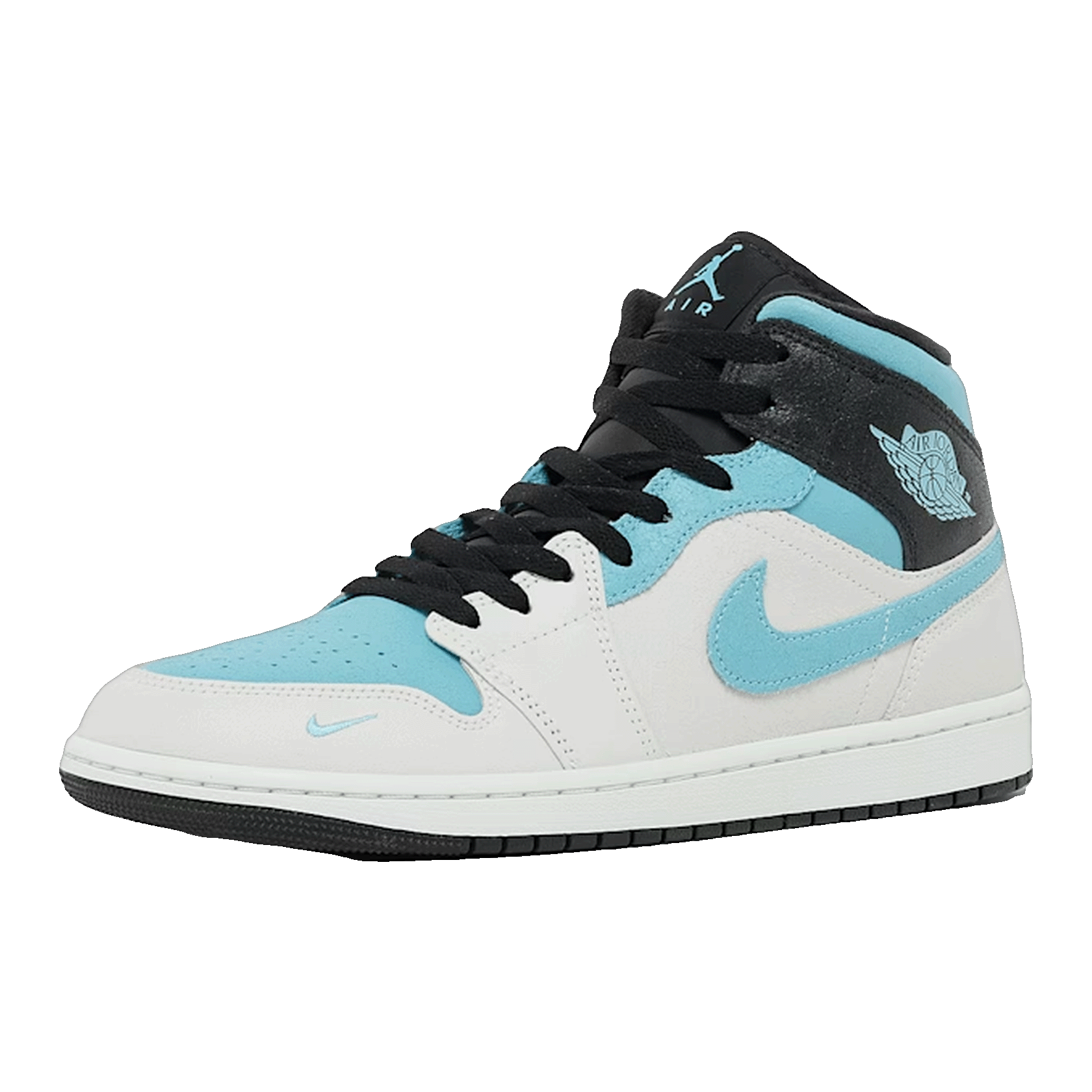 Nike Air Jordan 1 Mid SE Blue Chill Side
