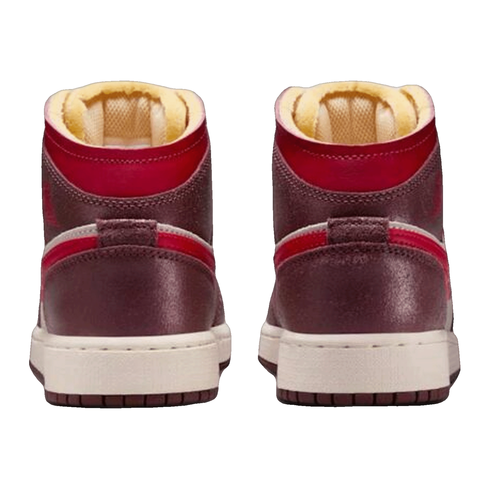 Nike Air Jordan 1 Mid SE Bread, Butter & Sole (GS) Back