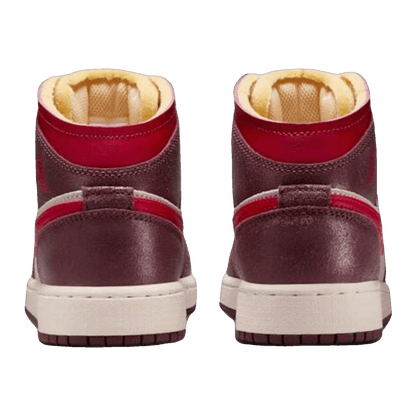 Nike Air Jordan 1 Mid SE Bread, Butter & Sole (GS) Back