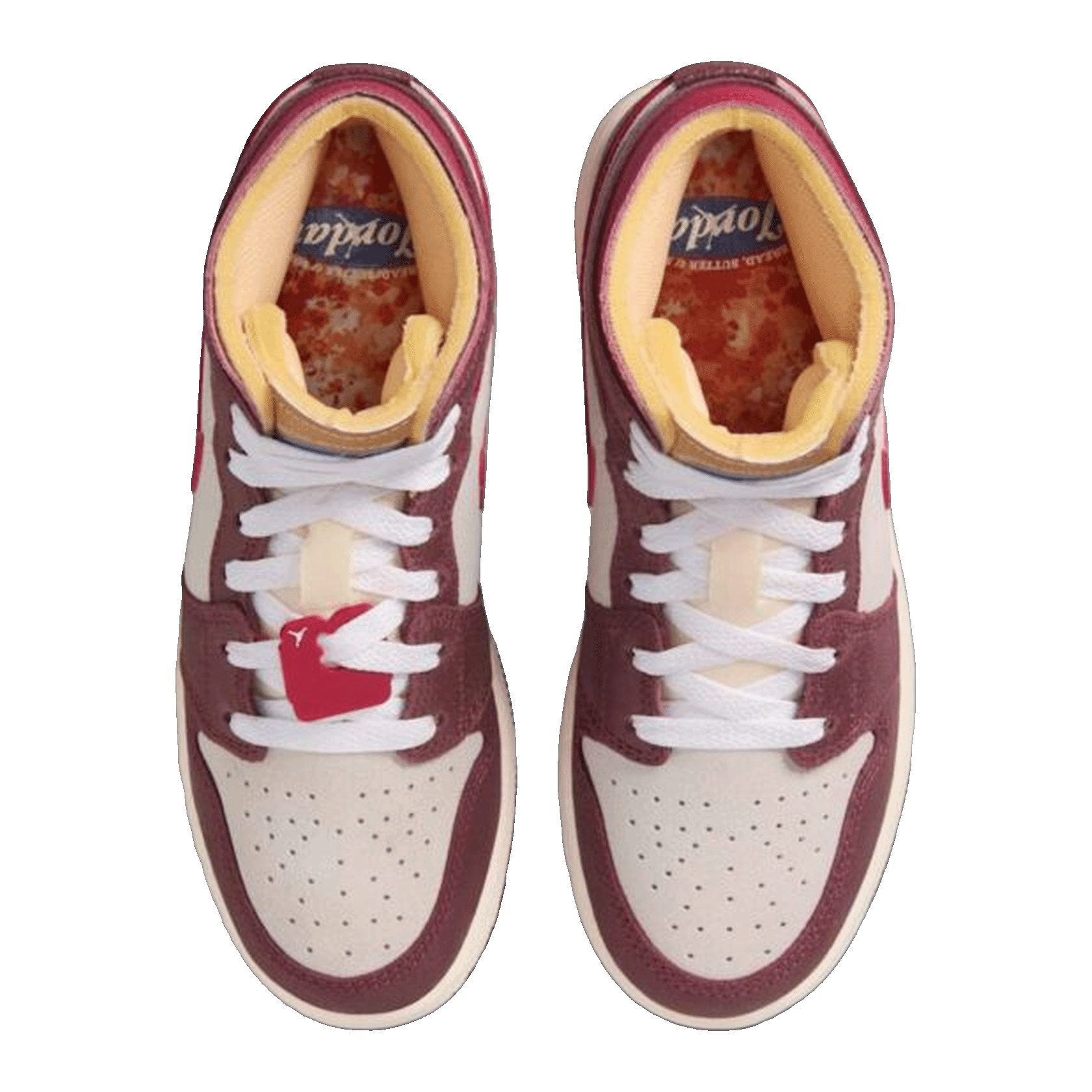 Nike Air Jordan 1 Mid SE Bread, Butter & Sole (GS) Oben