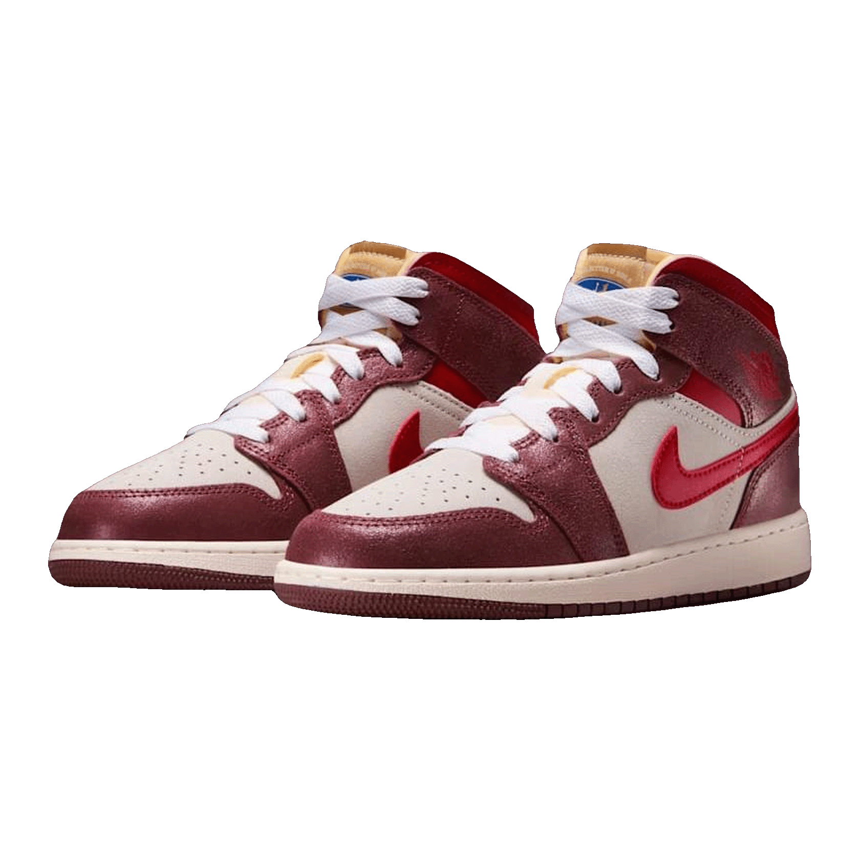 Nike Air Jordan 1 Mid SE Bread, Butter & Sole (GS) Side