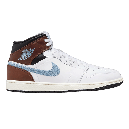 Nike Air Jordan 1 Mid SE Brown Blue Grey