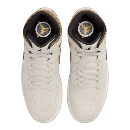 Nike Air Jordan 1 Mid SE Brown Elephant Oben