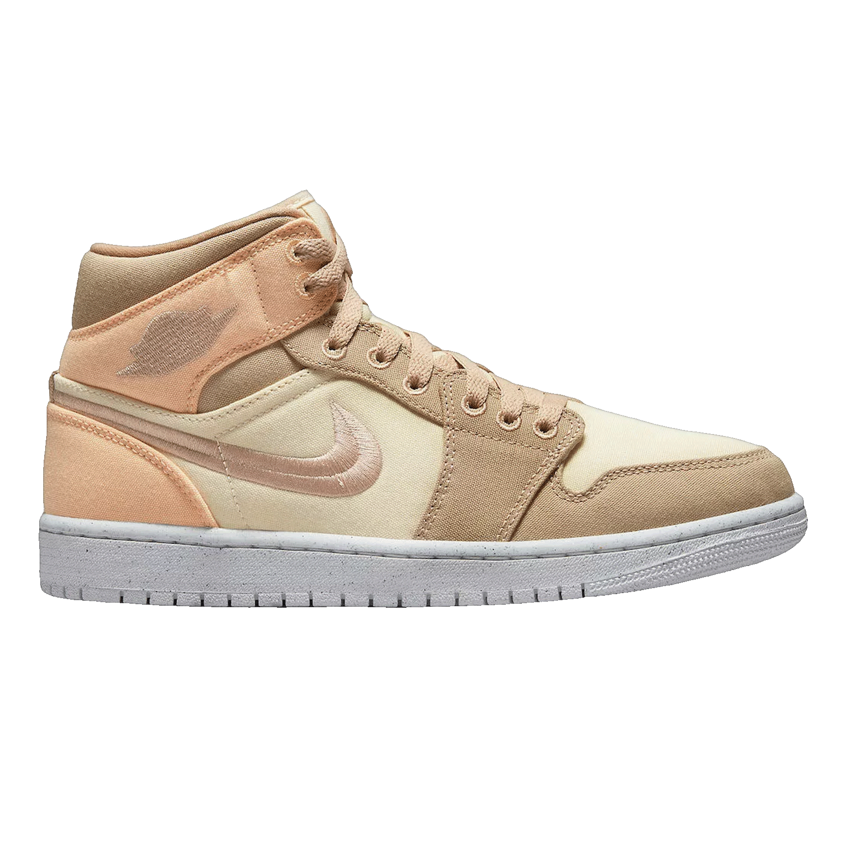 Nike Air Jordan 1 Mid SE Canvas Khaki (W)
