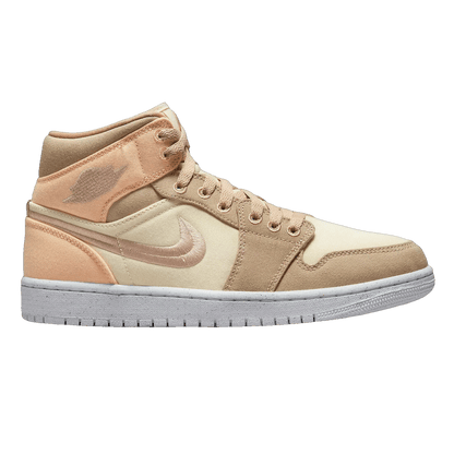 Nike Air Jordan 1 Mid SE Canvas Khaki (W)